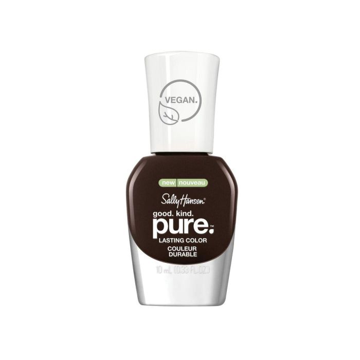 Sally Hansen #151 Esmalte de Uñas GOOD.KIND.PURE Vegan Color Warm Cacao 10ml, Eco-Friendly y Cruelty-Free con Ingredientes Naturales 0 Sally Hansen #151 Esmalte de Uñas GOOD.KIND.PURE Vegan Color Warm Cacao 10ml, Eco-Friendly y Cruelty-Free con Ingredientes Naturales 0