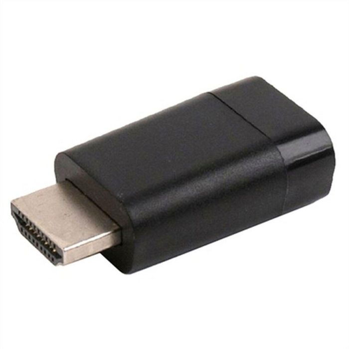 Adaptador HDMI a VGA GEMBIRD A-HDMI-VGA-001 1080 px 60 Hz Negro 1 Adaptador HDMI a VGA GEMBIRD A-HDMI-VGA-001 1080 px 60 Hz Negro 1