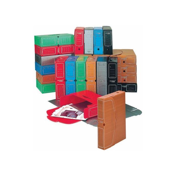 Caja Archivo Definitivo Pp Carchivo Ministerial 387X275X105Mm Marron