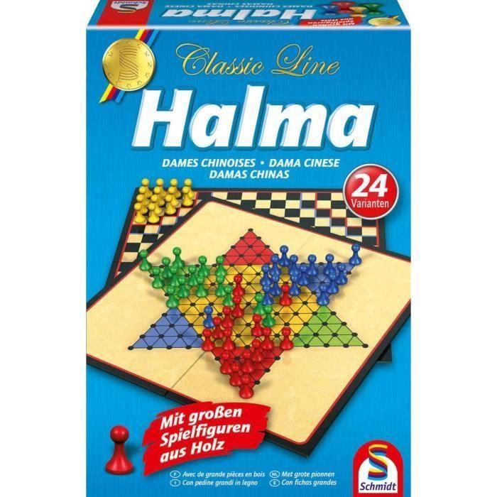 Juego de mesa SCHMIDT AND SPIELE - Damas chinas - Línea clásica Juego de mesa SCHMIDT AND SPIELE - Damas chinas - Línea clásica