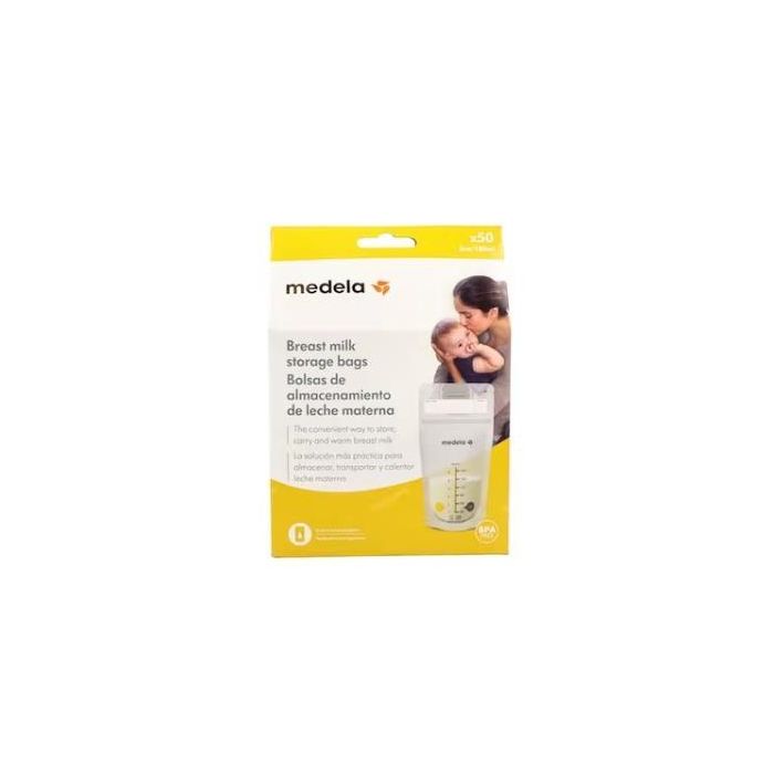 Medela 008.0411 Bolsas Almacenamiento Leche Materna 50 Unidades