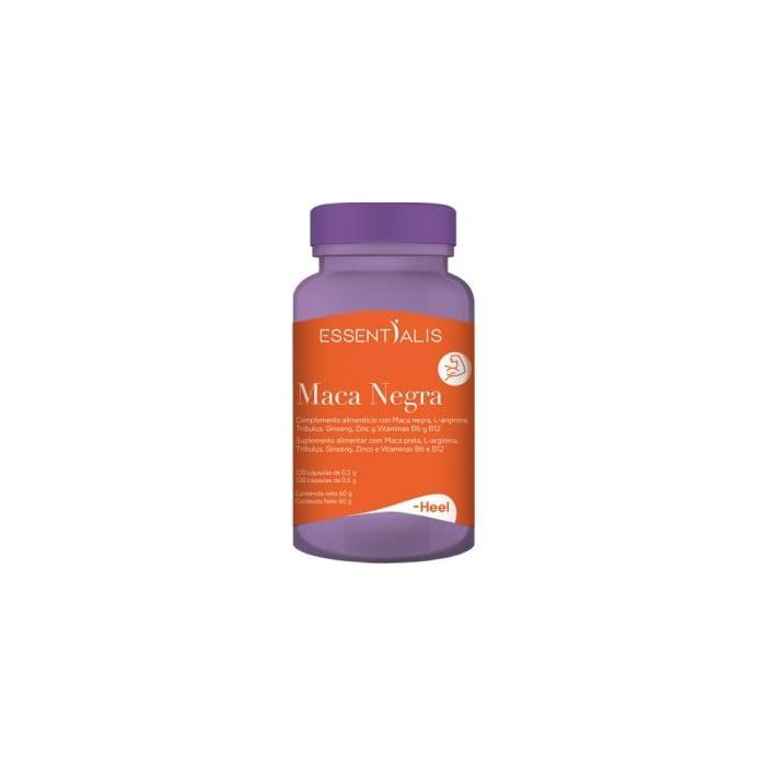 Essentialis Maca Negra 120 Cap. Essentialis Maca Negra 120 Cap.
