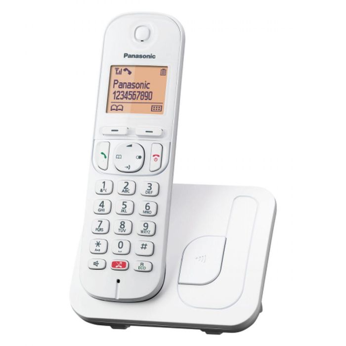 Teléfono Inalámbrico Panasonic KX-TGC250SPW Blanco Teléfono Inalámbrico Panasonic KX-TGC250SPW Blanco