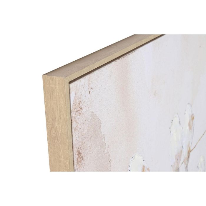 DKD Home Decor Cuadro Decorativo Scandi Pajaritos Lienzo con Marco PS, Blanco Gris Dorado Beige, 143x103x4.5 cm (2 Unidades) 3 DKD Home Decor Cuadro Decorativo Scandi Pajaritos Lienzo con Marco PS, Blanco Gris Dorado Beige, 143x103x4.5 cm (2 Unidades) 3