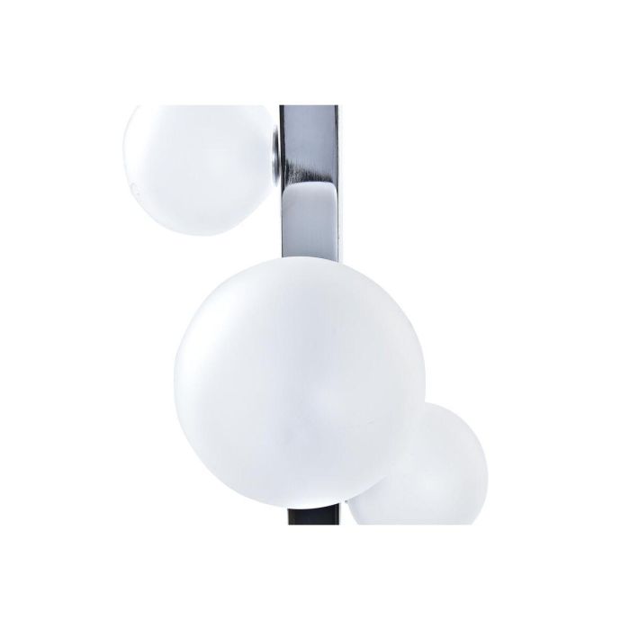 DKD Home Decor Lámpara Sobremesa Moderna con 5 Bolas, Mármol y Cristal, Blanco Plateado, 68 cm Alto, 5 Bombillas G4 2 DKD Home Decor Lámpara Sobremesa Moderna con 5 Bolas, Mármol y Cristal, Blanco Plateado, 68 cm Alto, 5 Bombillas G4 2