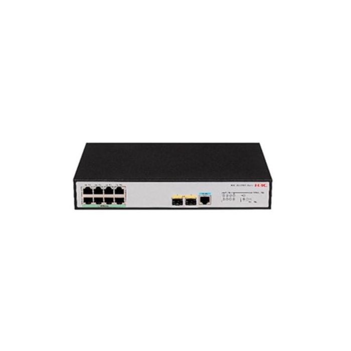 H3C LS-5120V3-28S-PWR-LI-GL Switch Gestionado L3, 24 Puertos Gigabit Ethernet, 4 SFP+, PoE 240W, Negro/Blanco