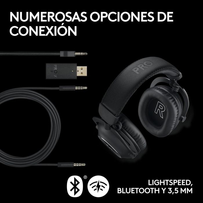 Logitech G LOG1696071443427 Auriculares Gaming PRO X 2 Lightspeed Inalámbricos Negros 3 Logitech G LOG1696071443427 Auriculares Gaming PRO X 2 Lightspeed Inalámbricos Negros 3