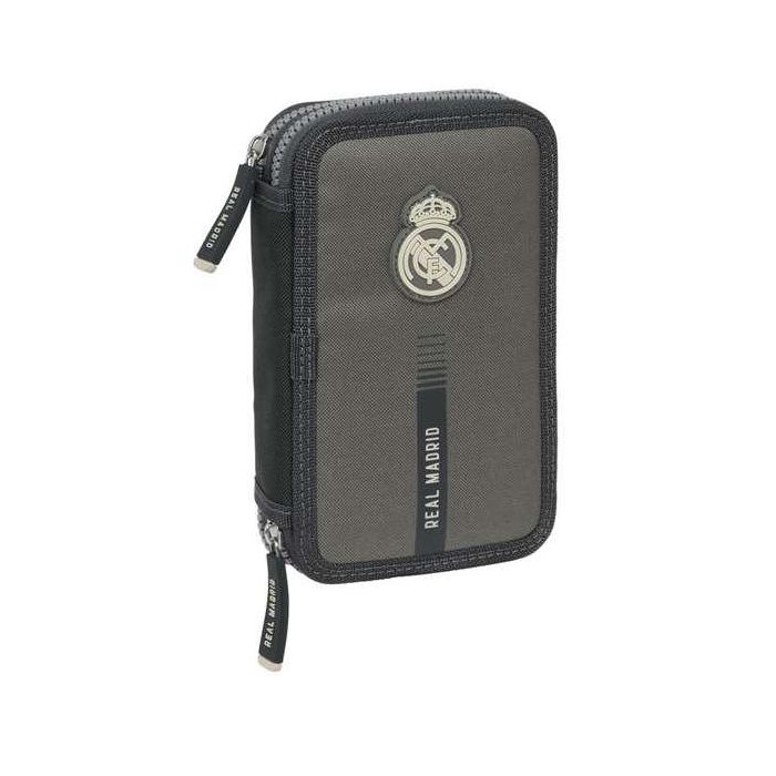 Plumier Escolar Safta Doble Pequeño 29 Piezas Real Madrid 3 Equipacion 24-25 195x125x40 mm Plumier Escolar Safta Doble Pequeño 29 Piezas Real Madrid 3 Equipacion 24-25 195x125x40 mm