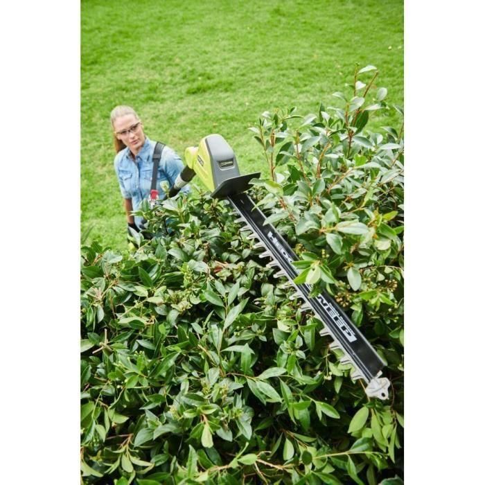 Cortasetos de altura de 36 V - cuchillas de 50 cm - distancia de 22 mm - tubo de extensión de 40 cm incluido - se vende sin batería ni cargador 2 Cortasetos de altura de 36 V - cuchillas de 50 cm - distancia de 22 mm - tubo de extensión de 40 cm incluido - se vende sin batería ni cargador 2