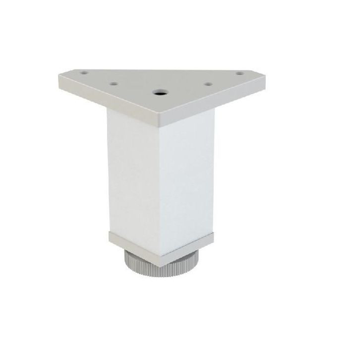 ALK C40 Pata para Mueble Laos de Aluminio Mate con Nivelador de Altura H180mm (Set de 4 Unidades)