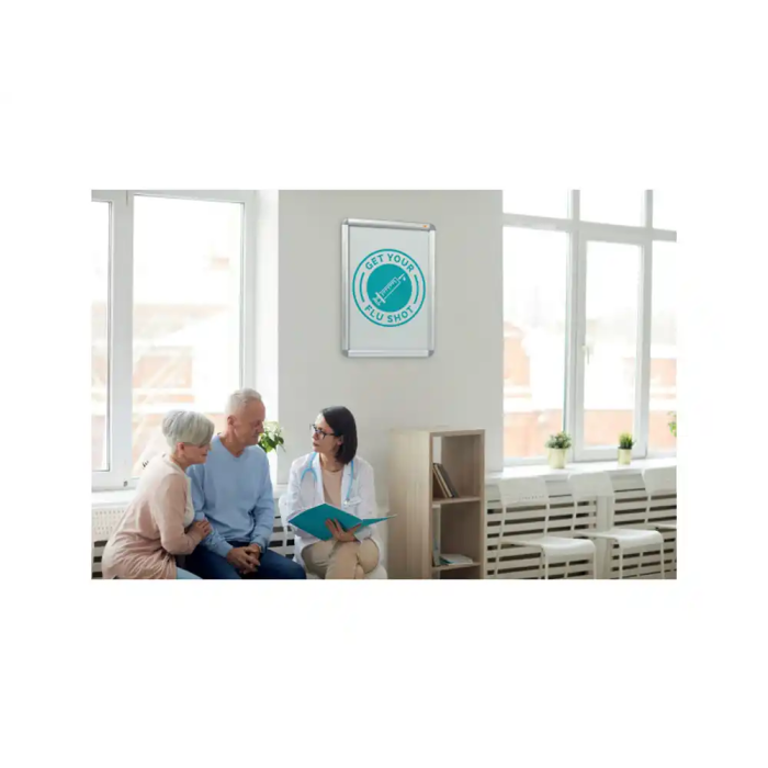 Tablón de Anuncios Nobo Aluminio Polipropileno 2