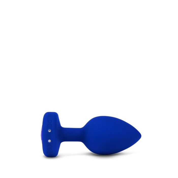 Vibrador B-Vibe Vibrating Jewel Azul Azul marino L/XL 15