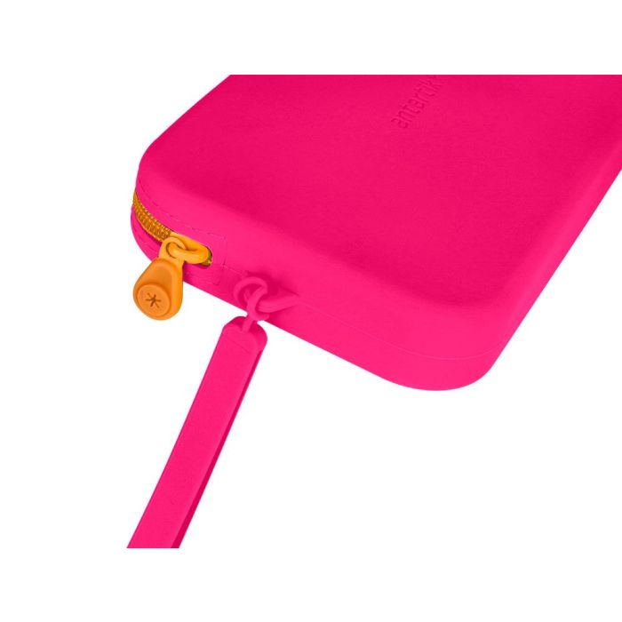 Estuche Portatodo Antartik Tropical Dive Silicona Soft Rectangular 190x120x25 mm Rosa Fucsia 6