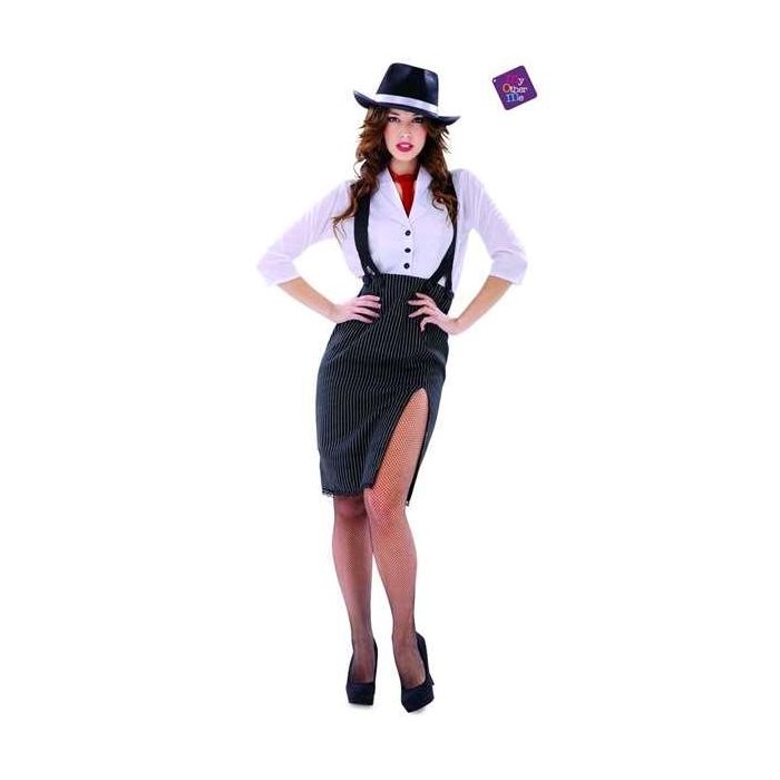 Disfraz adulto gangster lady talla m-l 6 Disfraz adulto gangster lady talla m-l 6