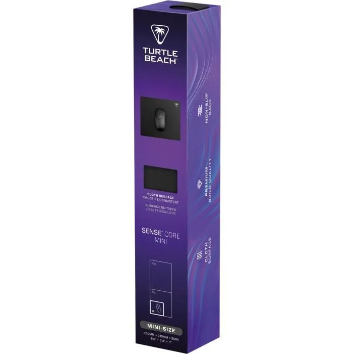Turtle Beach TUR0731855791002 SenseCore Mini Alfombrilla de ratón para juegos, Superficie microtejida, equilibrada, cómoda 3 Turtle Beach TUR0731855791002 SenseCore Mini Alfombrilla de ratón para juegos, Superficie microtejida, equilibrada, cómoda 3