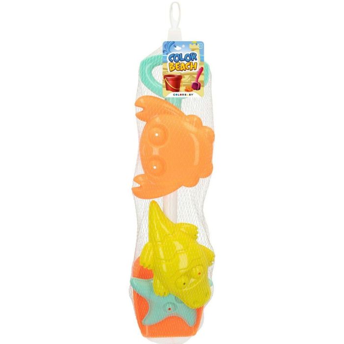 Set de Juguetes de Playa Colorbaby 4 Piezas Polipropileno (12 Unidades) 1 Set de Juguetes de Playa Colorbaby 4 Piezas Polipropileno (12 Unidades) 1