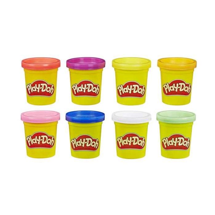 Plastilina playdoh pack 8 botes - modelos surtidos 4 Plastilina playdoh pack 8 botes - modelos surtidos 4