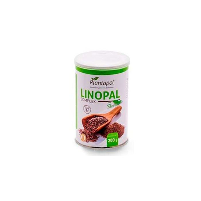 PLANTAPOL Linopal Complex con Fibra, Lino, Centeno y Probióticos - Bote 200g para Aporte Diario