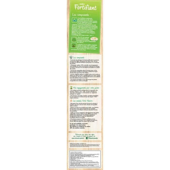 Vilmorin 6403151 Tierra de geranio 40 L 2