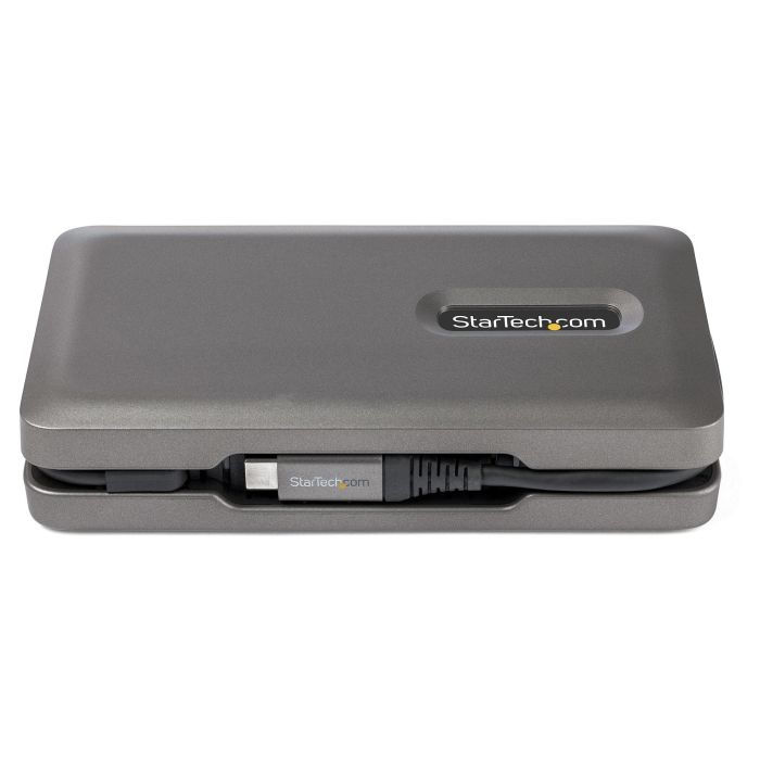 StarTech Adaptador Multipuertos USB-C a HDMI 2.0 4K 60Hz 10Gbps PD 100W GbE SD/MicroSD Mini Docking Station 4 StarTech Adaptador Multipuertos USB-C a HDMI 2.0 4K 60Hz 10Gbps PD 100W GbE SD/MicroSD Mini Docking Station 4
