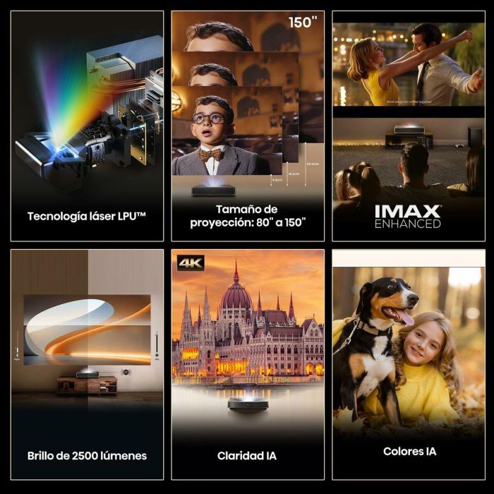 Proyector Hisense PT1 4K Ultra HD 3840 x 2160 px 6 Proyector Hisense PT1 4K Ultra HD 3840 x 2160 px 6