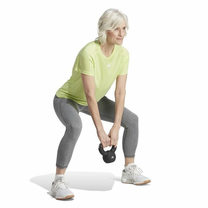 Camiseta de Manga Corta Mujer Adidas Tr-Es Dorado 2