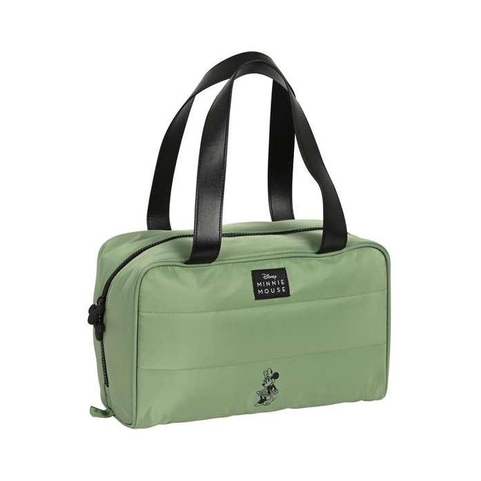 Neceser Escolar Minnie Mouse Mint shadow Verde militar 31 x 14 x 19 cm Neceser Escolar Minnie Mouse Mint shadow Verde militar 31 x 14 x 19 cm