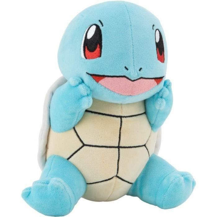 Peluche - BANDAI - Pokémon Squirtle - 20 cm, pura suavidad y ternura 1