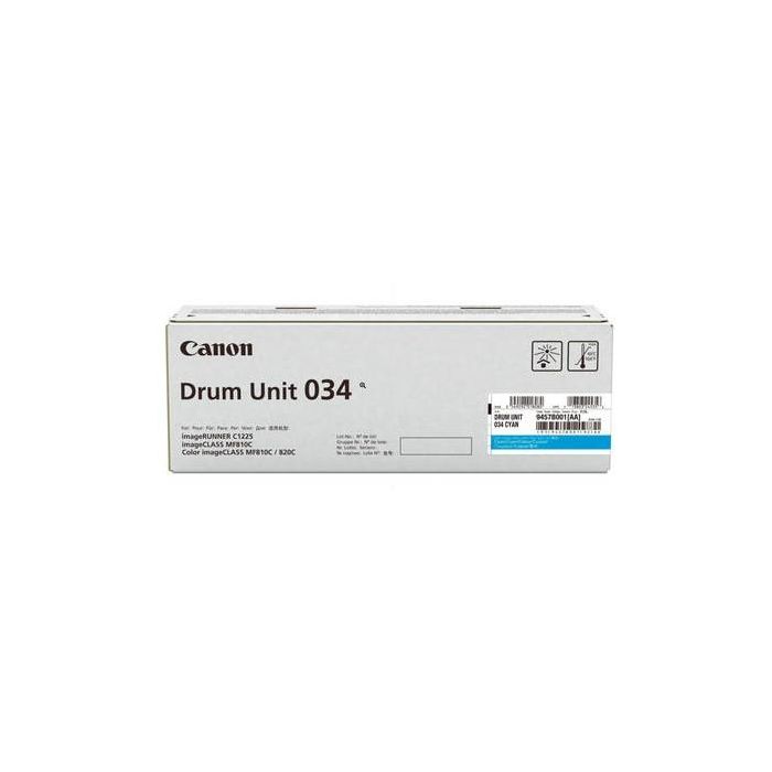 Canon 034 Tóner Cyan para Impresora, Capacidad 34000 Páginas 0 Canon 034 Tóner Cyan para Impresora, Capacidad 34000 Páginas 0