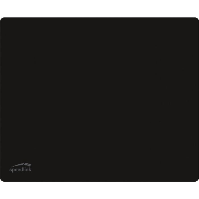 Speedlink Mauspad HI-GENIC. Antiviral. Negro. Base Antideslizante para Ordenador, Textil 230x190x2mm