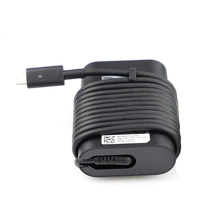 Dell PD2.1 Adaptador de Corriente AC de 45W y 19.5V, Cargador para Portátil con Conector USB Tipo C y Cable de Alimentación C6 5