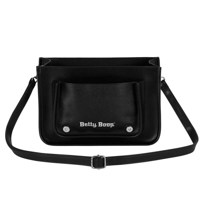 Bolso-Mochila Satchel Motor Love Betty Boop Negro 3 Bolso-Mochila Satchel Motor Love Betty Boop Negro 3