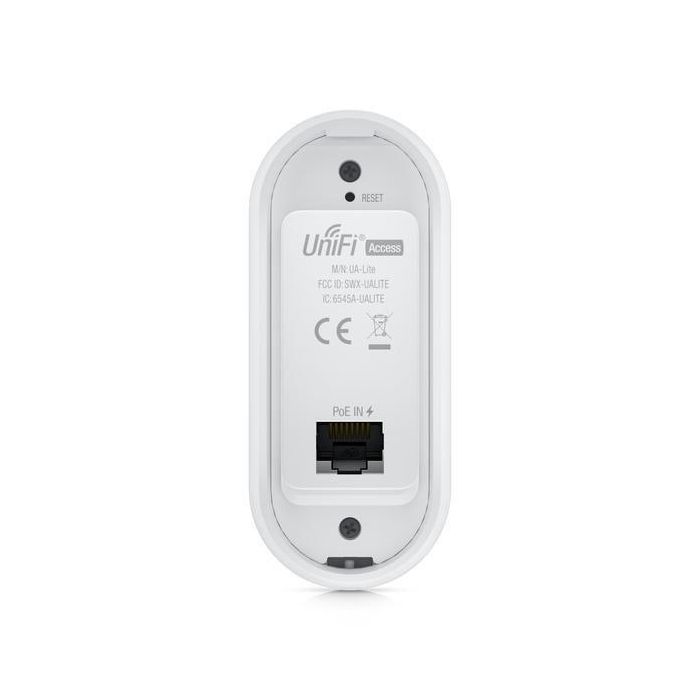 Ubiquiti Access Reader Lite, Lector de Acceso NFC y Bluetooth PoE, Ethernet IP54 para Solución UniFi con Seguridad MIFARE DESFire 3 Ubiquiti Access Reader Lite, Lector de Acceso NFC y Bluetooth PoE, Ethernet IP54 para Solución UniFi con Seguridad MIFARE DESFire 3