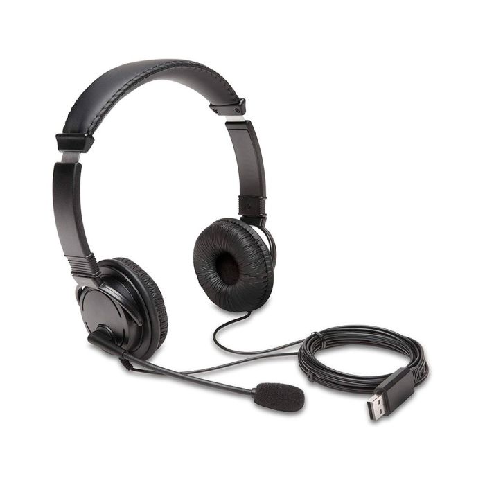 Auriculares con Micrófono Kensington K97601WW Negro