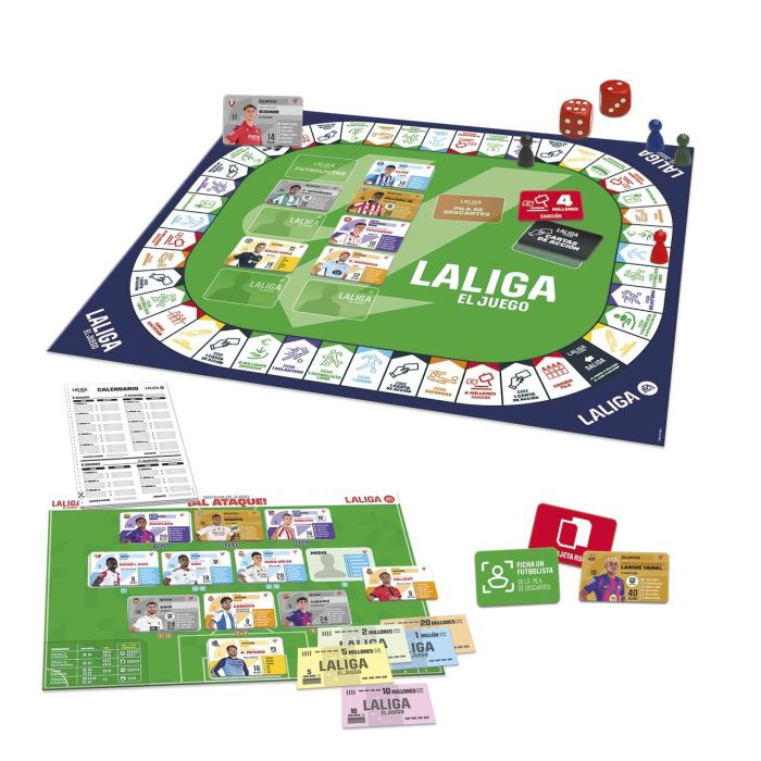 Educa 20440 La Liga El Juego 2025-2026 - Juego de Mesa de Estrategia para Mánager de Fútbol +10 años 2 Educa 20440 La Liga El Juego 2025-2026 - Juego de Mesa de Estrategia para Mánager de Fútbol +10 años 2