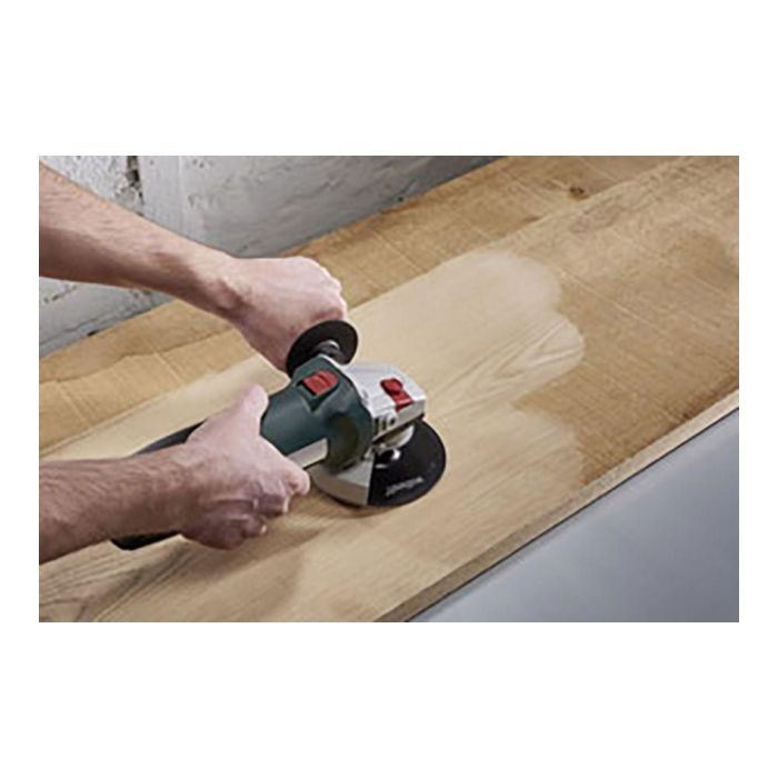 Wolfcraft Disco de Lijar Autoadhesivo Ø115 mm Grano 40 para Uso Profesional y Doméstico - 5 Unidades