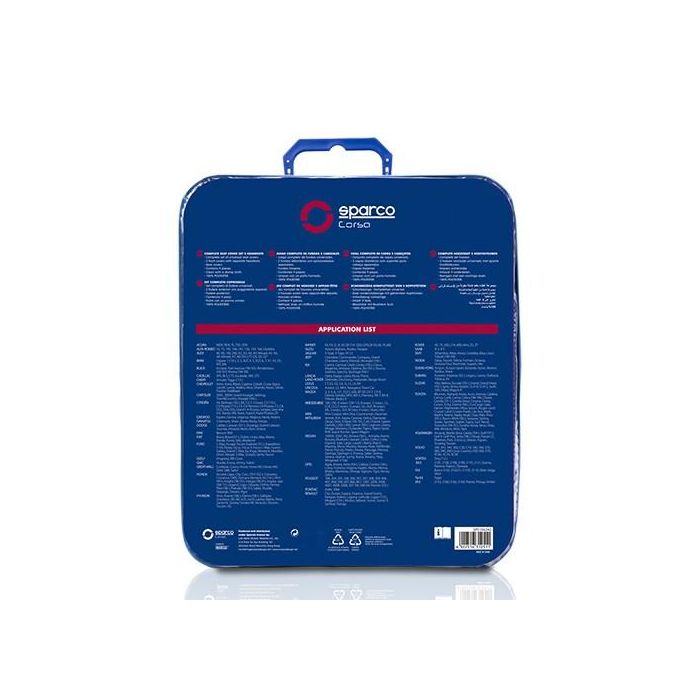 Juego Fundas Lazio Azul Cs6 SPC1042AZ 2 Juego Fundas Lazio Azul Cs6 SPC1042AZ 2