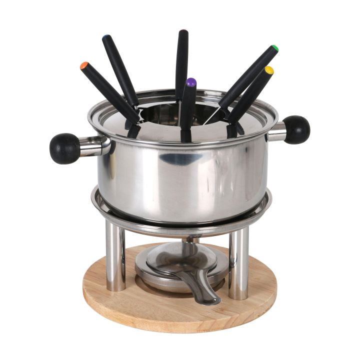 Fondue de Acero Inoxidable para 6 Comensales Santa Clara (2 Unidades) 4