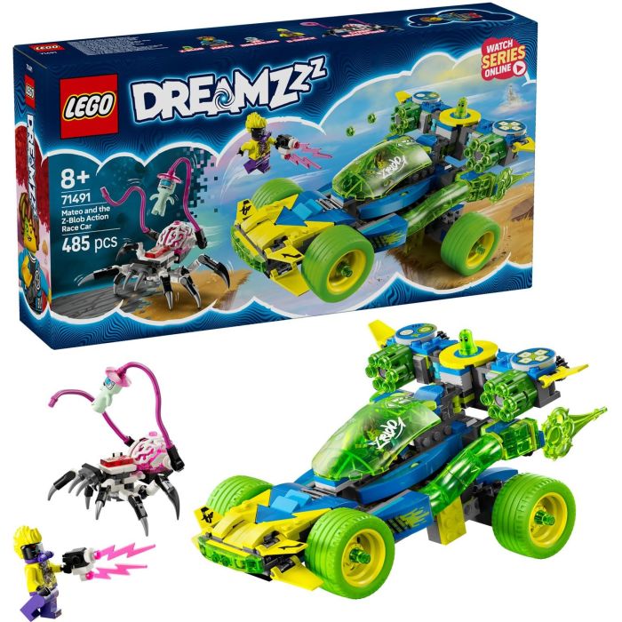 Lego 71491 Mateo y Z-Blob Coche de Carreras de LEGO DREAMZzz - 2 en 1 Todoterreno o Moto Superveloz con Mateo y D-Shock 2 Lego 71491 Mateo y Z-Blob Coche de Carreras de LEGO DREAMZzz - 2 en 1 Todoterreno o Moto Superveloz con Mateo y D-Shock 2