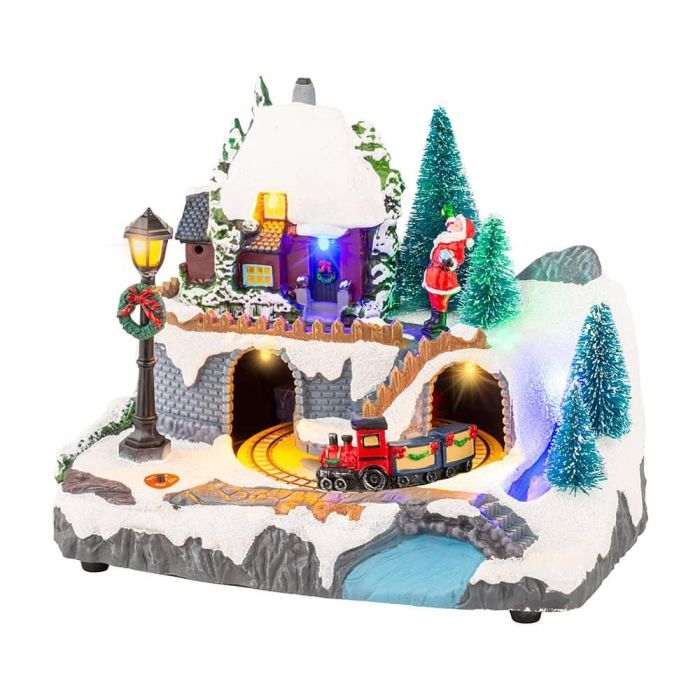 Escena navideña con led 20,8 x 16,3 x 13,90 cm 0 Escena navideña con led 20,8 x 16,3 x 13,90 cm 0
