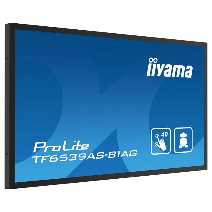 iiyama TF6539AS-B1AG Pantalla Digital Signage 64.5" Táctil 4K UHD LED 2xHDMI DP 9