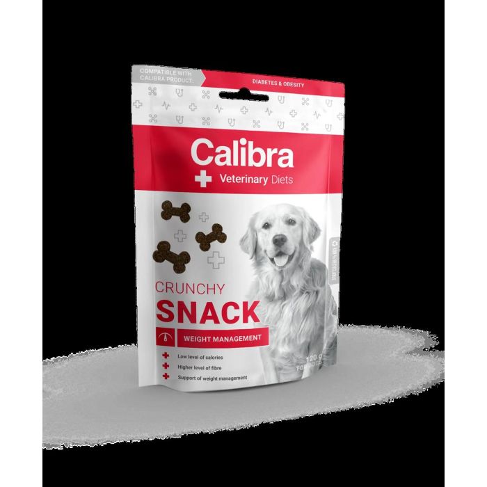 Calibra Vet Diet Dog Crunchy Snack Weight Management 120 gr