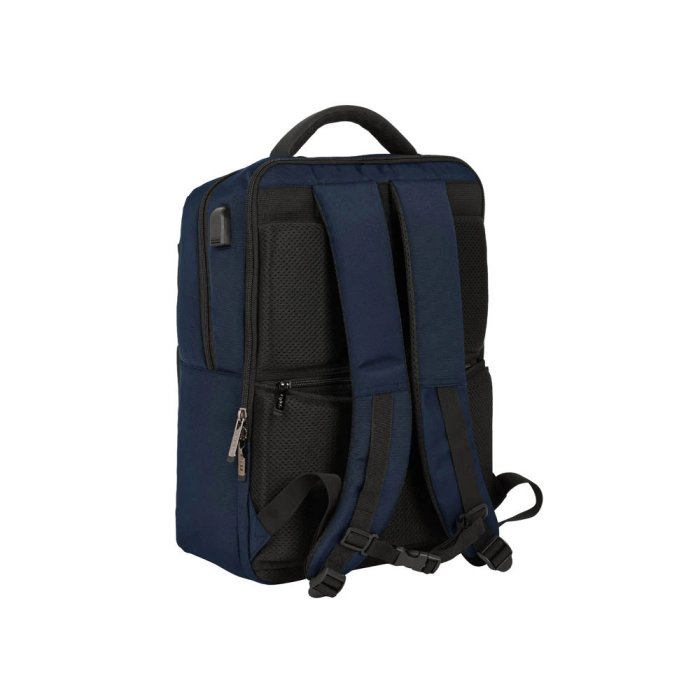 Safta Mochila Business portatil 15,6'' con USB, Azul Oscuro, 31x44x13cm 1 Safta Mochila Business portatil 15,6'' con USB, Azul Oscuro, 31x44x13cm 1