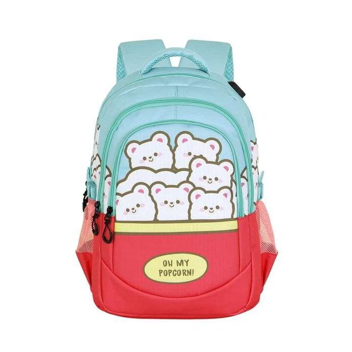 Karactermania Mochila OMP! Run. Plus FAN Popcorn, 3 compartimentos, puerto USB, material Ripstop, Azul, 21 x 34 x 46 cm 2 Karactermania Mochila OMP! Run. Plus FAN Popcorn, 3 compartimentos, puerto USB, material Ripstop, Azul, 21 x 34 x 46 cm 2