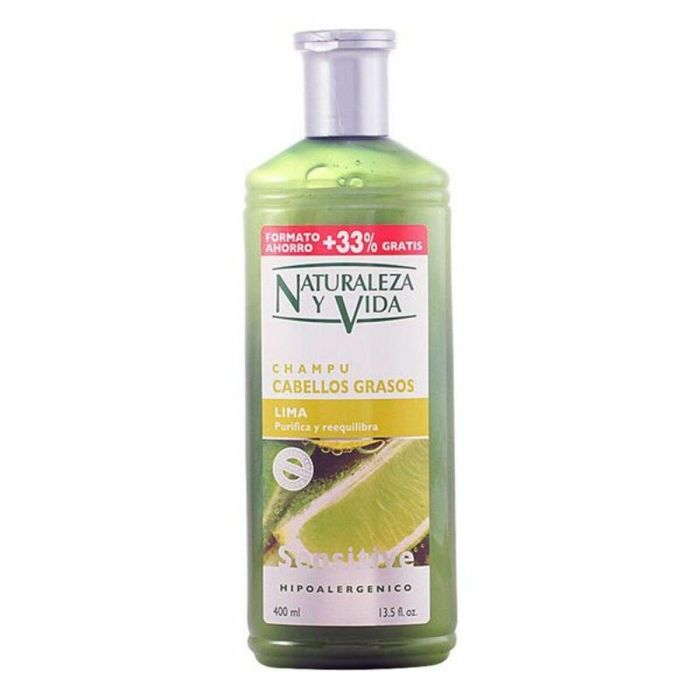 Natur Vital Sensitive Champú Lima Cabello Graso Natur Vital Sensitive Champú Lima Cabello Graso