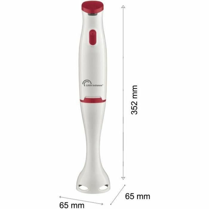 Batidora de mano LITTLE BALANCE 8703 Easy Soup - sopas, batidos, salsas, compotas - Antisalpicaduras 2