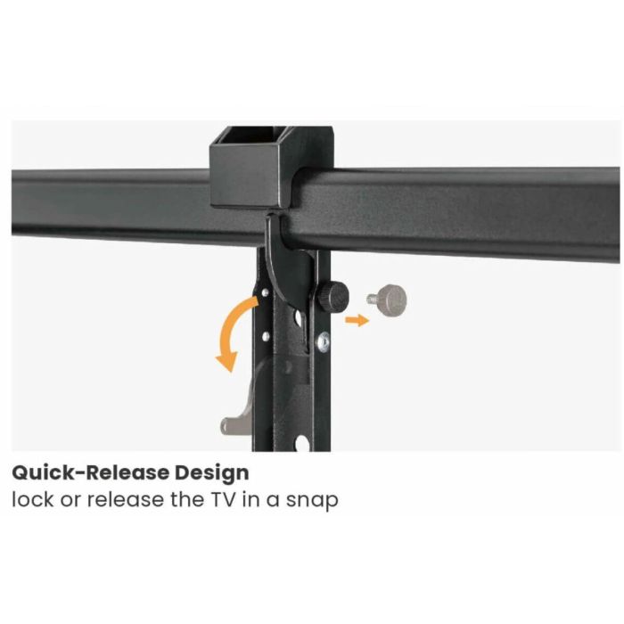 Equip Soporte Pared TV Full-Motion Resistente, VESA 900x600, para TVs de 60-120", Carga 120kg, Articulado 8