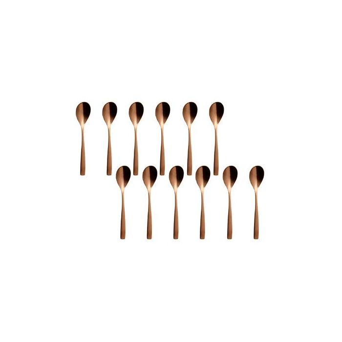 Sinxelo Satin Cobre Cuchara Postre 185Mm (12 Unidades) 2 Sinxelo Satin Cobre Cuchara Postre 185Mm (12 Unidades) 2