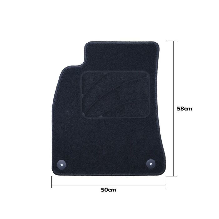 Set de Alfombrillas para Coche OCC Motorsport OCCD0016 5 Piezas 3