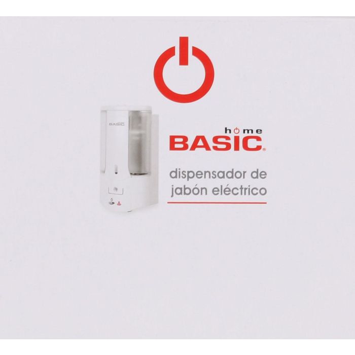 Dispensador de Jabón Eléctrico para Pared Basic Home (6 Unidades) 7 Dispensador de Jabón Eléctrico para Pared Basic Home (6 Unidades) 7